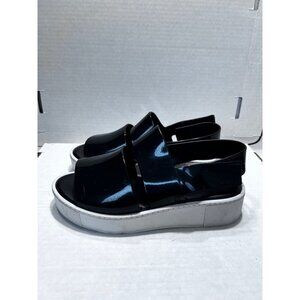 Melissa Black Platform Sandals Size 6